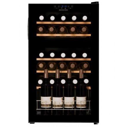 Двухзонный винный шкаф Dunavox DX-30.80DK 