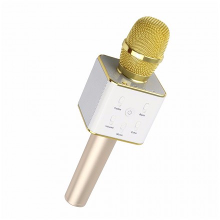 Беспроводной Bluetooth караоке микрофон Q7 