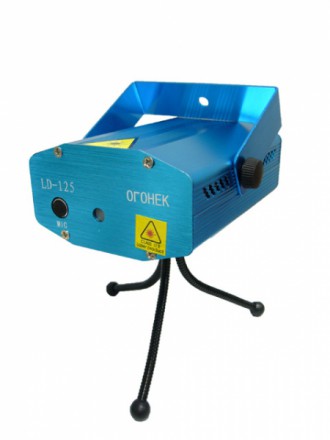 Лазерный проектор светомузыка  OGLD125 