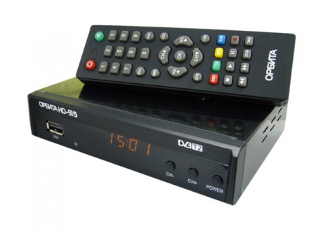 Цифровой ресивер тв приставка DVB-T2 Орбита HD915 +HD плеер 1080i 